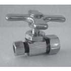 Trim to the Trade 4T-28938-31 Compression Straight stop. Satin Nickel