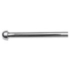 Brasstech 432/15S 3/8-Inch O.D. by 20-Inch Bullnose Rigid Supply Tube, Satin Nickel