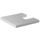 Duravit 0068210000 Bidet Cover with Soft Close Automatic Closure for 226010 and 226015 from Starck X Series in White