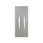 Robern MSMK30D6SRP 30" H x 6" W Semi Recessed Mount Kit Mirrored Cabinets - Plain Mirror