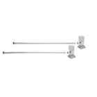 Mountain Plumbing MT5931-NL/CPB Square Handle Bathroom Angle Supply Kit Finish: Polished Chrome