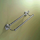Ginger 2222/24-3 Towel Bar In Polished Brass