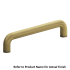 Colonial Bronze 222 Series 30" Door Pull in Polished Brass 