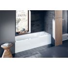 Schmidlin 2295-0004 Urban Classic Alcove Tub 60" L X 32" W X16" H with Right Drain and Tile Flange on 3 Sides in Gloss White