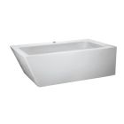 74" Freestanding Bathtub Ilbagno Alessi Dot in Acrylic by Laufen, 2.3090.2.000.000.1