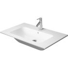 Duravit 2336830000 ME by Starck 33" L X 19" W X 7" H Rectangular Wall Mount Bathroom Sink with Overflow in White