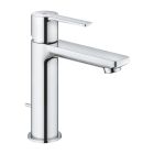 Grohe 2379400A Lineare™ 1.2 GPM Deck Mounted Single Handle S-Size Bathroom Faucet with Pop-Up Drain Assembly in StarLight Chrome