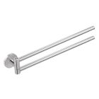 Cosmic WJC240A0075001 Minimalism Swivel Double Towel Rack in Polished Chrome