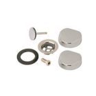 Geberit 240.769.97.1 Bath Waste and Overflow Remote Control Solid Brass Trim Kit in Antique Brass 