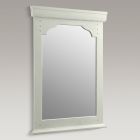 Kohler 2453-F7 Ballard 26" W x 36" H wood-frame mirror in nutmeg