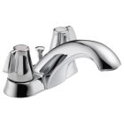 Delta 2520LF-MPU Classic Two Handle Centerset Bathroom Faucet In Chrome