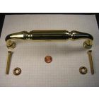 Baldwin 2574.030 Bakdwin DOOR PULL, POLISHED BRASS, 8" CENTER-TO-CENTER