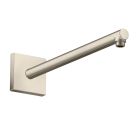 Axor 26436821 ShowerSolutions 15.75" L Wall Mounted Shower Arm and Flange in Brushed Nickel
