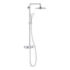 Grohe 26511000 Euphoria Smart Control Wall Mount Themostatic Shower System in Star Light Chrome
