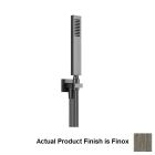 Gessi 26623#149 Rettangolo 1.75 GPM Handshower Set in Finox