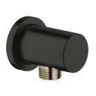 Grohe 266352430 RainShower Wall Union in Matte Black