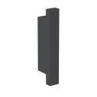 Cosmic WJC268A0021036 The Grid 4.3" H ‎X 1.2 D Wall Mounted Metal Towel Hook in Matte Black