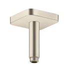 Axor 26965821 ShowerSolutions 3.94" L Ceiling Mounted Shower Arm and Flange in Brushed Nickel