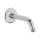 Grohe 27 412 AV0 6-5/8-Inch Tubular Shower Arm, Infinity Satin Nickel