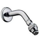 Hansgrohe 27415 Shower arm 175 mm 67 degree angle with pivot joint and escutcheon no. 000
