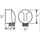 Hansgrohe 27454451 Wall Outlet, White Finish
