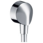 Hansgrohe 27458933 Wall Outlet With Check Valve In Polished Brass