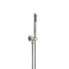 Dornbracht 27802660-060010 Round universal Hand Shower Set with Integrated Wall Bracket in Platinum Matte