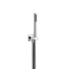 Dornbracht 27802970-000010 1.8 GPM Hand Shower Set with Integrated Wall Bracket Flow Reduce in Chrome