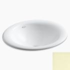 Kohler 2804-Y2 Iron Bell Drop-in bathroom sink in sunlight