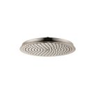 Hansgrohe 26920821 Raindance Classic Showerhead 240 1-Jet PowderRain, 1.75 GPM in Brushed Nickel