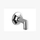 Dornbracht 28450370-06 Madison Flair 1/2" Wall Elbow In Platinum Matte