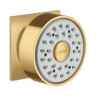 Axor 28469251 2.5 GPM Single Function Square Body Spray in Brushed Gold Optic