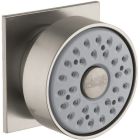 Axor 28469821 AX Bodyspray With Square Escutcheon in Brushed Nickel