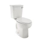 American Standard 288AA115.020 H2Optimum Two-Piece Dual Flush 1.1 GPF/4.2 LPF Chair Height Right-Hand Trip Lever Elongated Toilet Less Seat in White