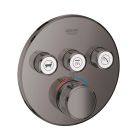 Grohe 29138A00 Grohtherm Smartcontrol Triple Function Thermostatic Valve Trim in Hard Graphite
