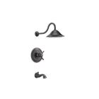Delta T60410-SN Single Handle Thermostatic Tub And Shower Faucet Trim Only (Rough Sold Separately)