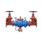 Wilkins 3-375AOSY 3 inch Reduced Pressure Principle Assembly W/ Flanged Ends & Gate Valve