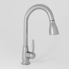 Harrington Brassworks 301368CH Traditional Pull Down Faucet, Polished Chrome
