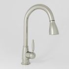 Harrington Brassworks 301368PN Traditional Pull Down Faucet in Polished Nickel