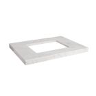 Ronbow 303331-8-CW 31'' W X 22'' D WideAppeal™ Marble Vanity Top in Carrara White