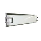 Access Lighting 62461LEDDBT-SSLA-CH/OPL 62461LEDD-CH/Opl Ryder W LED Bath Bar with Opal Glass Shade, 18" W, Chrome