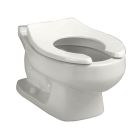 American Standard 3128001.020 Baby Devoro Toilet Bowl in White (Seat Sold Separately)