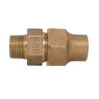 Legend 313-005NL T-4100NL No Lead Bronze Flare x MNPT Coupling 1"