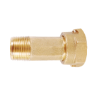 Legend 313-125NL T-4214NL No Lead Brass MNPT x AWWA Meter Coupling 1"