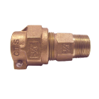 Legend 313-205NL T-4300NL No Lead Bronze Pack Joint (CTS)x MNPT Coupling 1"