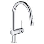 Grohe 31378003 Minta Single-Handle Kitchen Faucet, Starlight Chrome