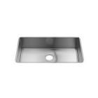 Julien 003908  3-1/2" X 17.5" X 10" Single Bowl Undermount J7 Series Kitchen Sink