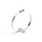 Heat Fab 9493 Saf-T Vent EZ Seal - 4" Horizontal Wall Thimble Round Face