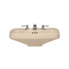 American Standard 0178027.021 Lexington Pedestal Sink Basin With 8" Faucet Spacing, Bone