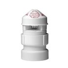 Oatey 39017 Sure-Vent Air Admittance Valve with 1-1/2-Inch by 2-Inch PVC Adapter Bulk Pack, 2-Inch